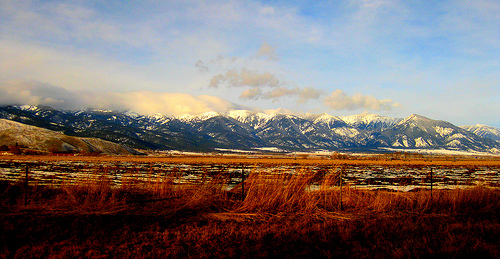 Mountains in Spring